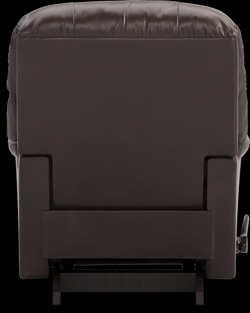 La-Z-Boy Reed Brown Leather Rocker Recliner - Thumbnail - Image 2