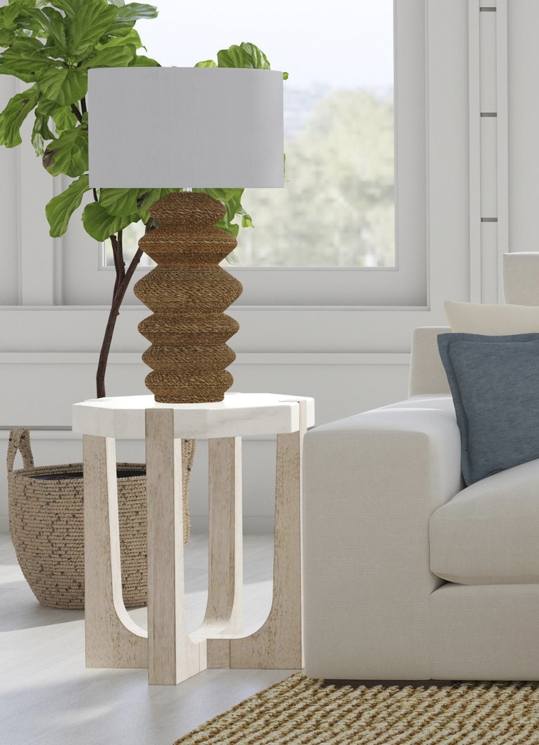 Labadine Brown Accent Table - Thumbnail - Image 2