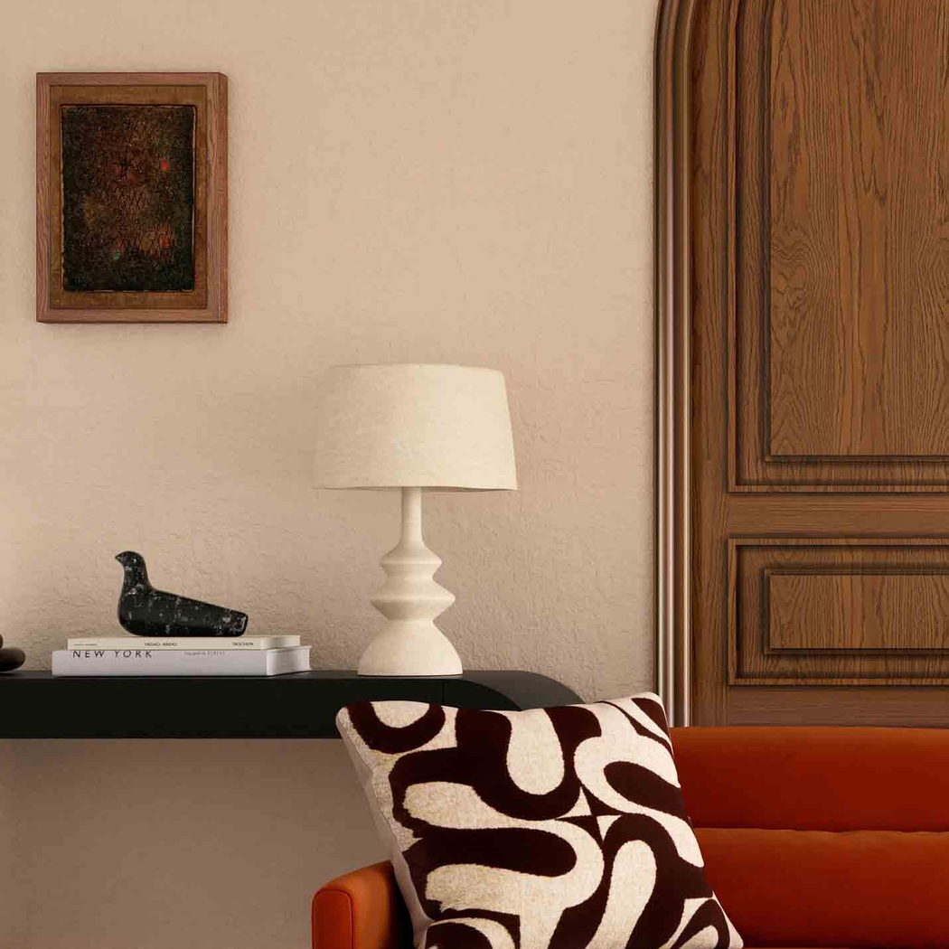 Labelle Gate Cream Lamp - Thumbnail - Image 2