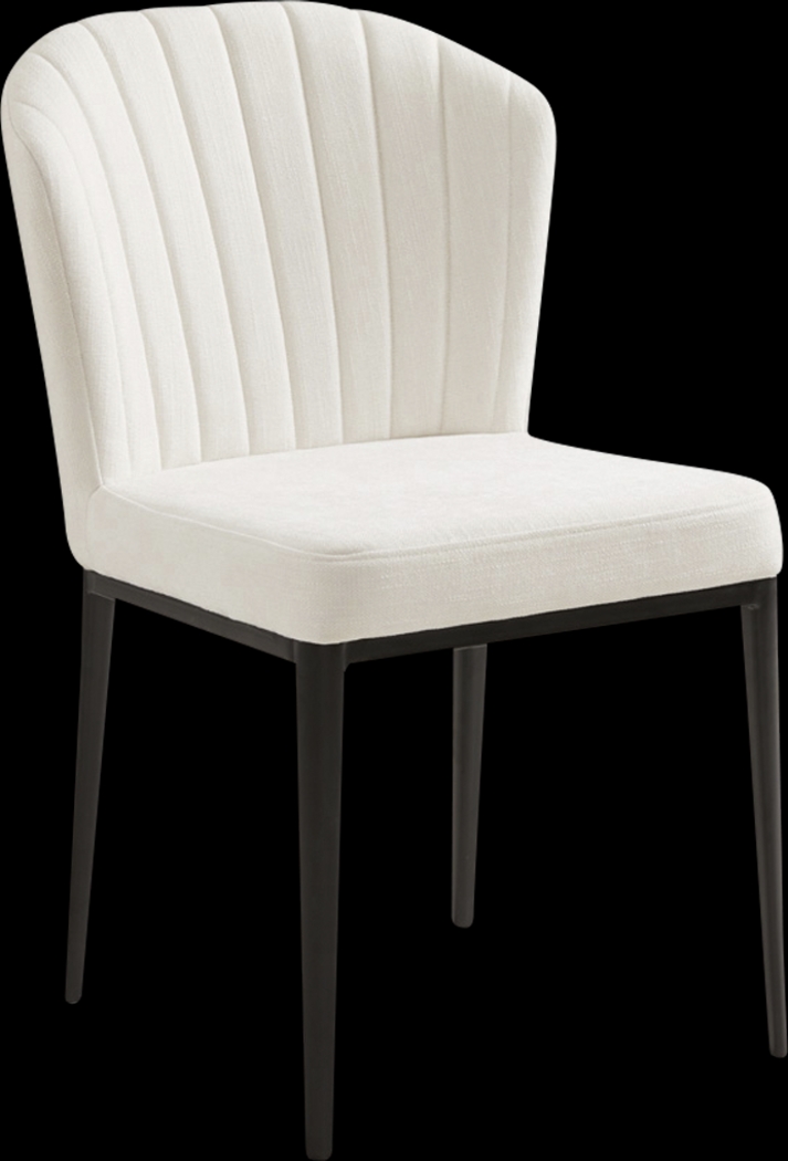 Labonte Ivory Dining Chair, Set of 2 - Thumbnail - Image 3