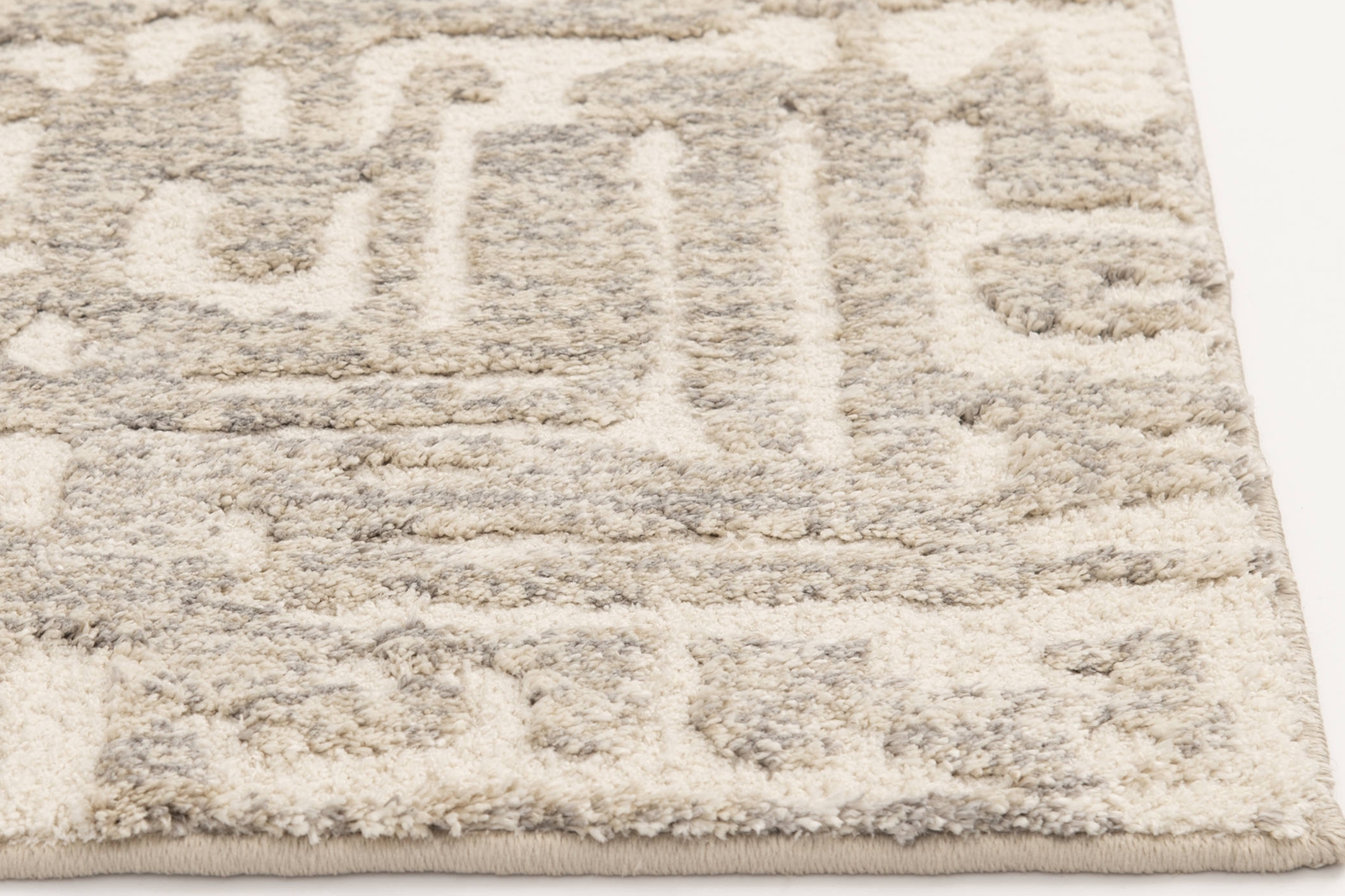Labyrinth Beige 9'10 x 12'10 Rug - Thumbnail - Image 5