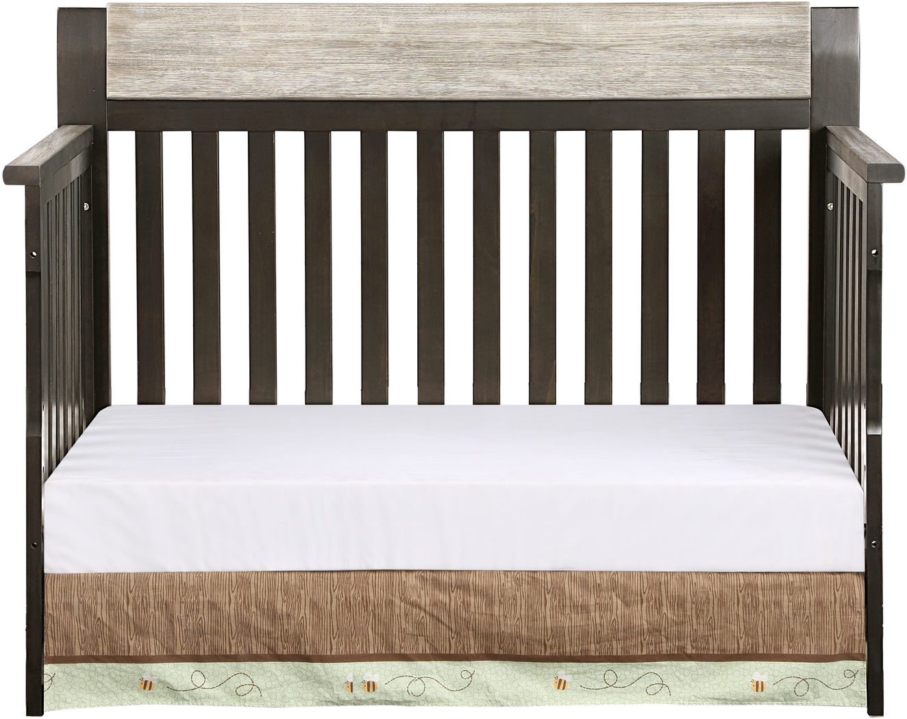 Lachlan Brown Convertible Crib - Thumbnail - Image 6