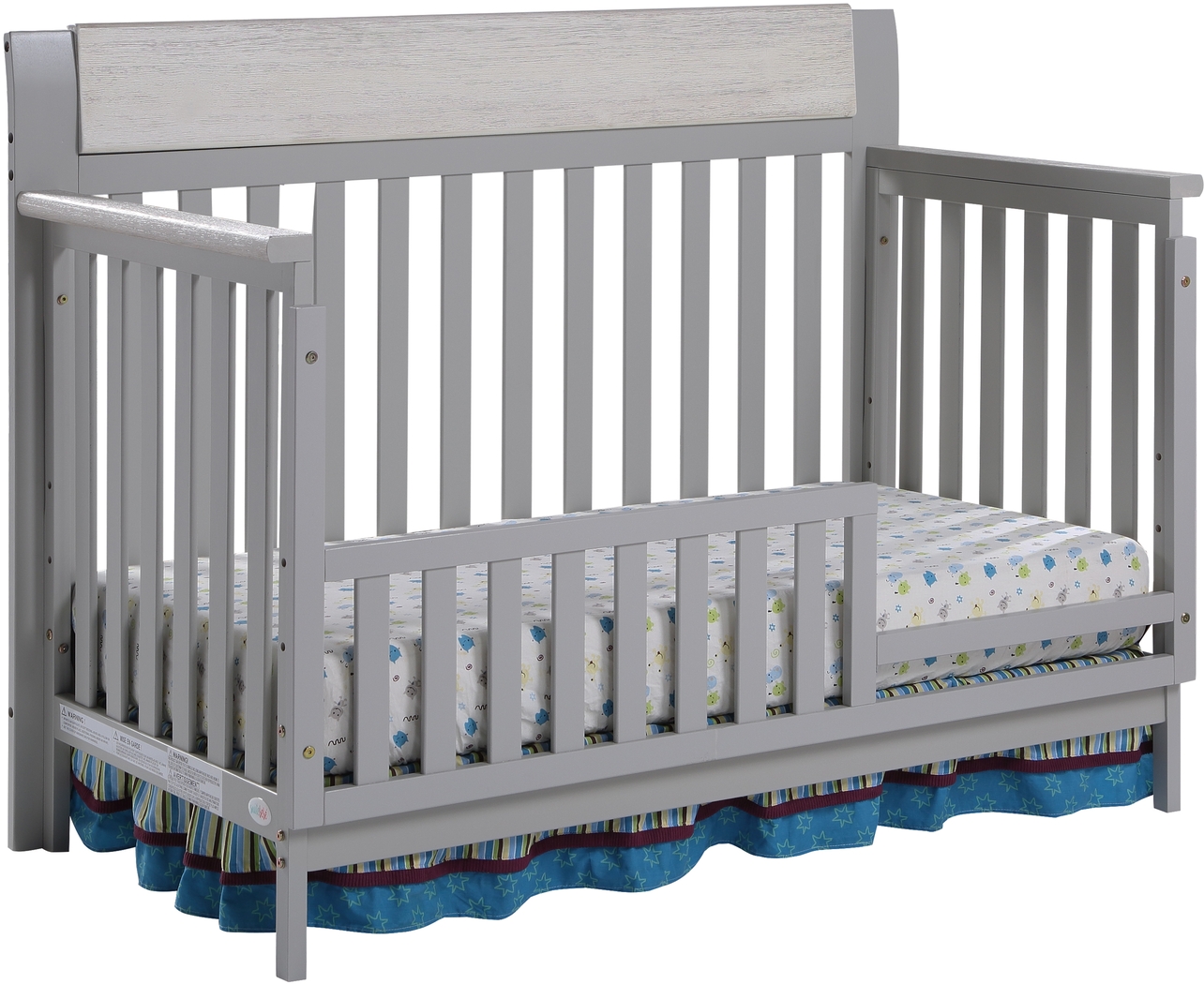 Lachlan Gray Convertible Crib - Thumbnail - Image 3