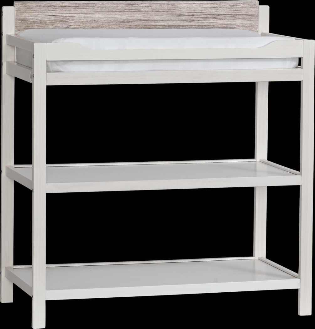 Kids Lachlan White Changing Table - Thumbnail - Image 1