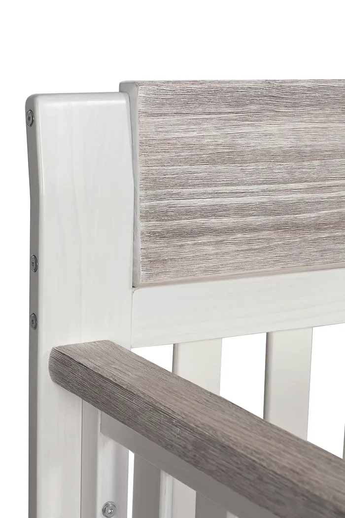 Lachlan White Convertible Crib with Toddler Rail - Thumbnail - Image 7