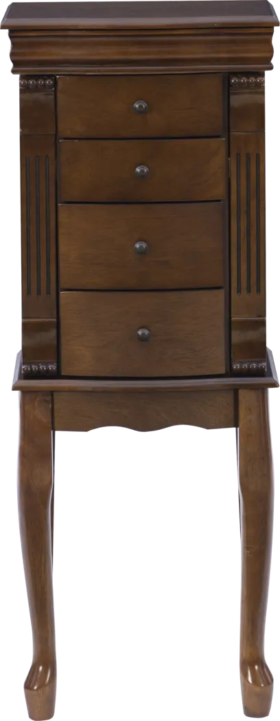 Lackyland Brown Jewelry Armoire - Thumbnail - Image 4