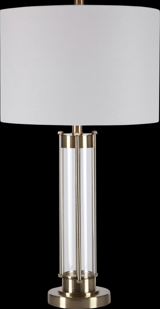 Lacon Post Brass Lamp - Thumbnail - Image 1