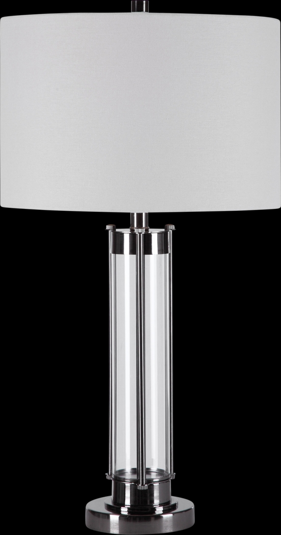 Lacon Post Nickel Lamp - Thumbnail - Image 1