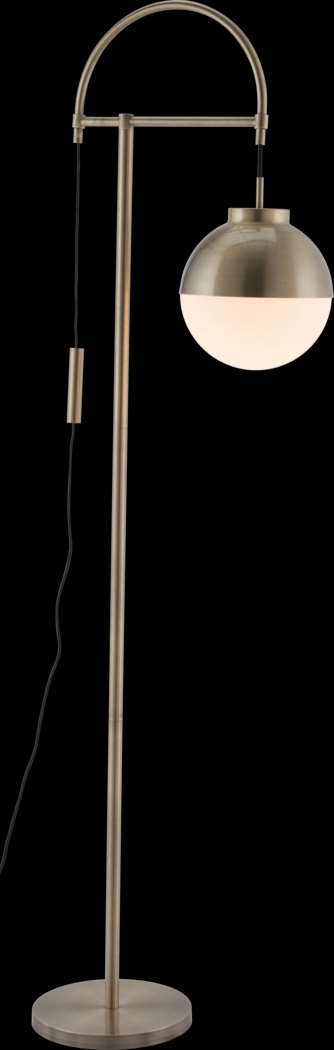 Ladellen Brass Floor Lamp - Thumbnail - Image 2