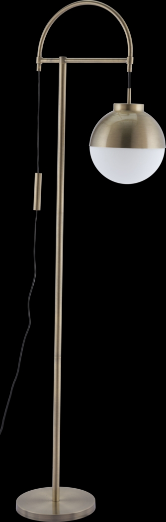 Ladellen Brass Floor Lamp - Thumbnail - Image 1