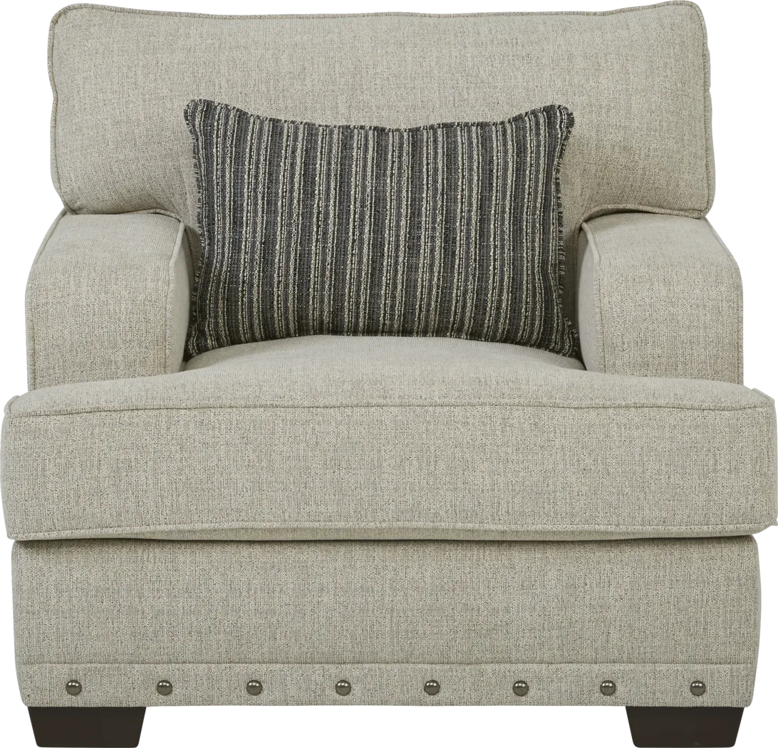 Laden Heights Beige Chair - Thumbnail - Image 2