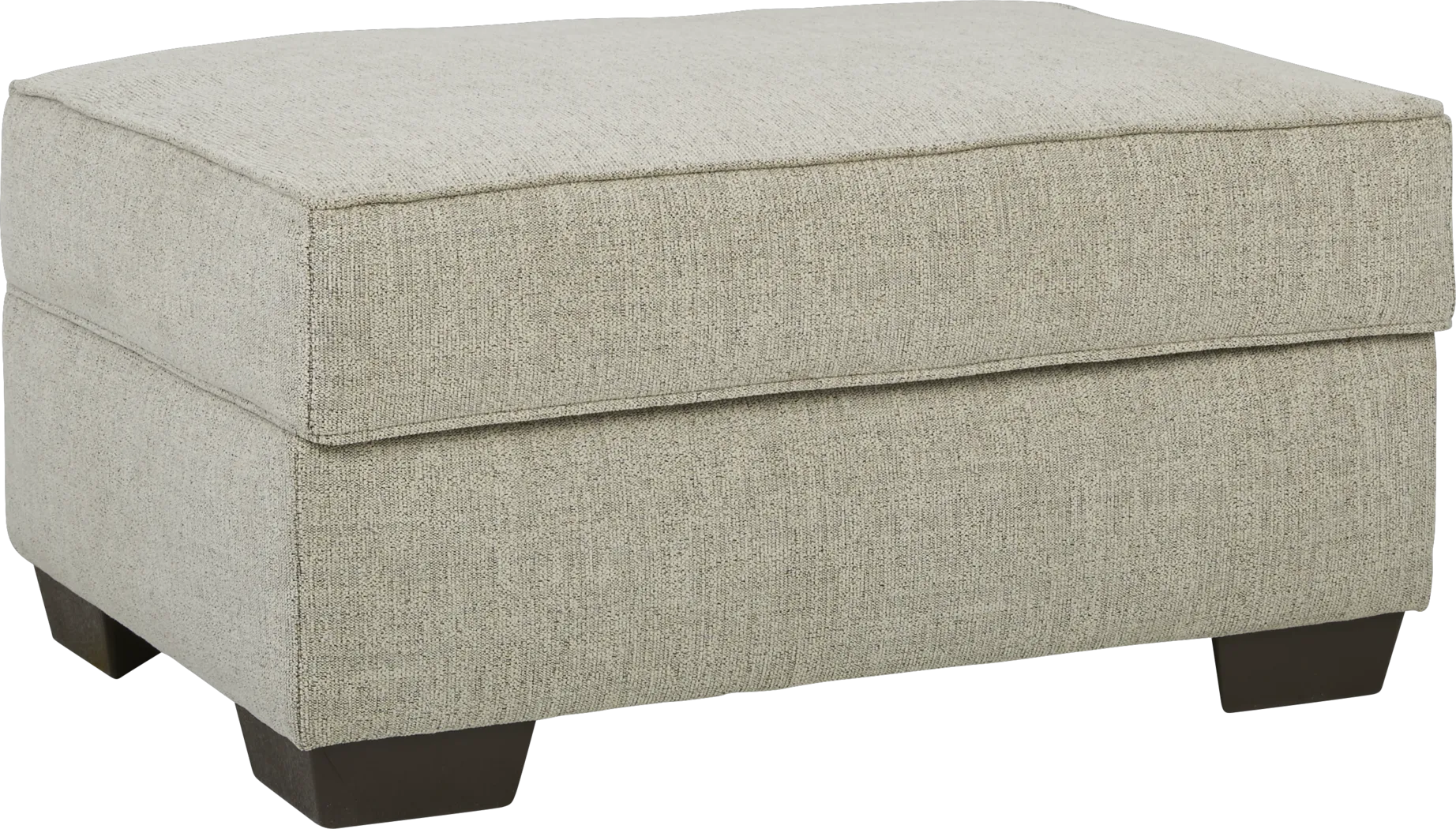 Laden Heights Beige Storage Ottoman - Thumbnail - Image 1
