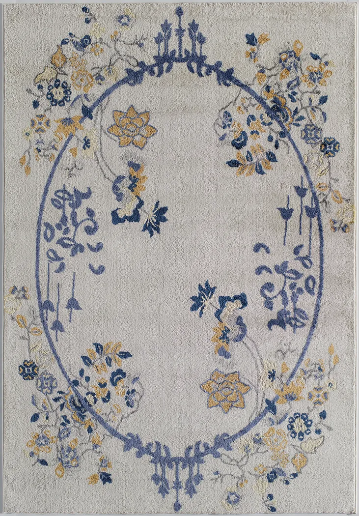 Ladinas Blue 5' x 7' Rug - Thumbnail - Image 1