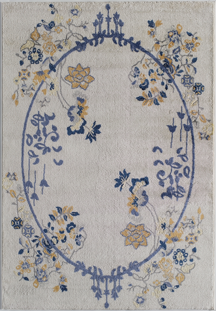 Ladinas Blue 8' x 10' Rug - Thumbnail - Image 1