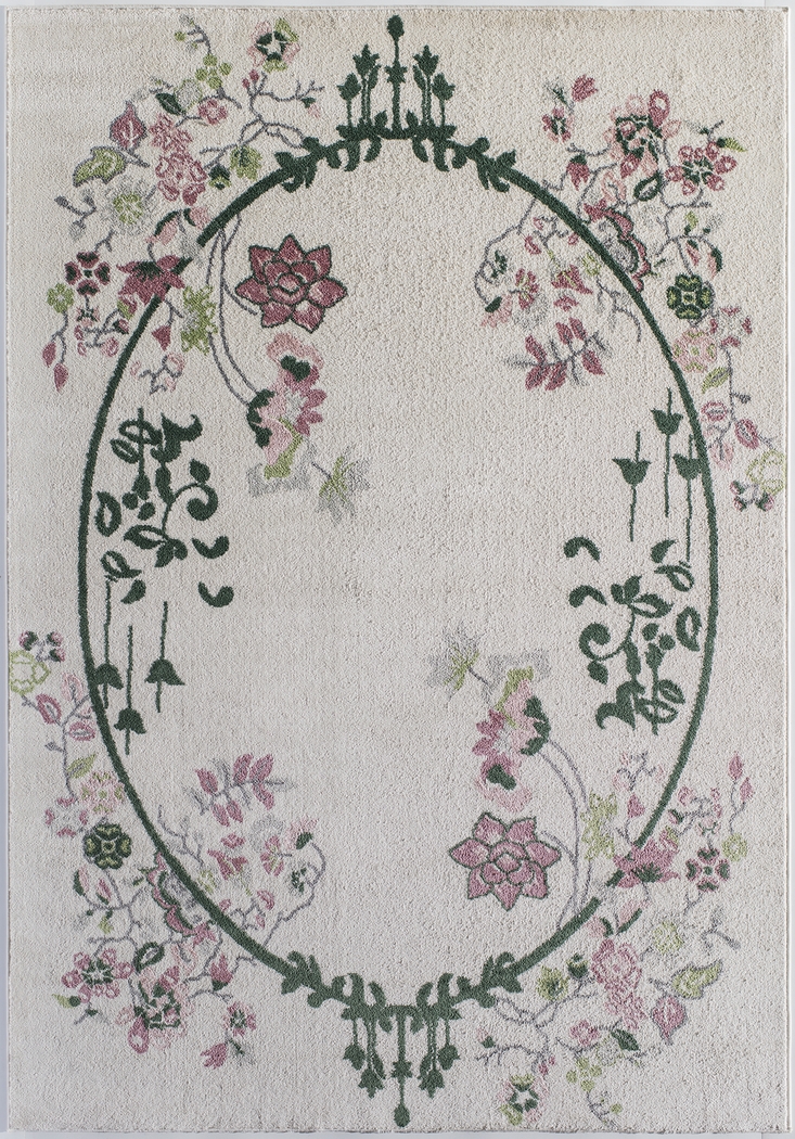 Ladinas Green 5' x 7' Rug - Thumbnail - Image 1