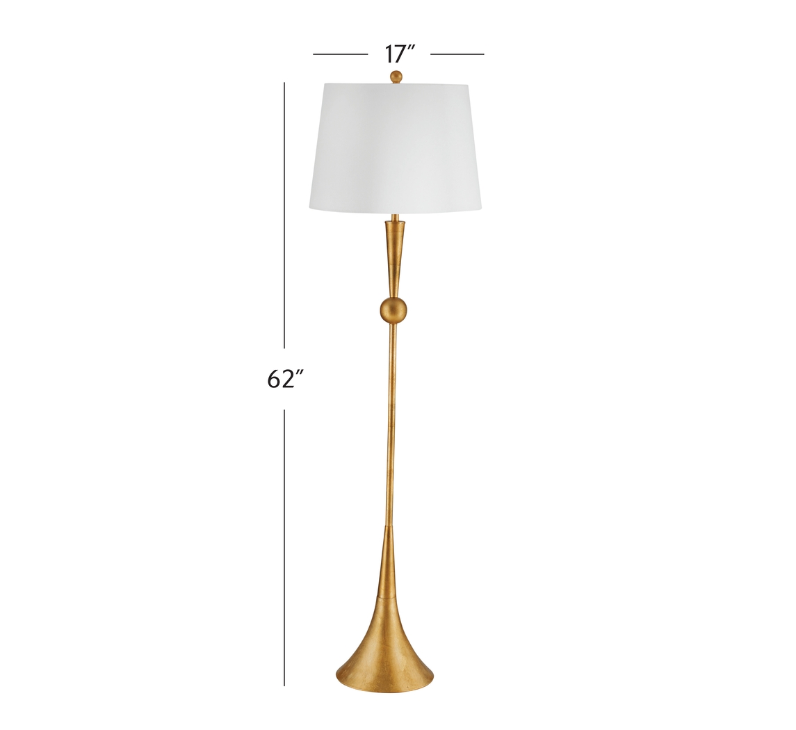 Ladino Boulevard Gold Floor Lamp - Thumbnail - Image 4