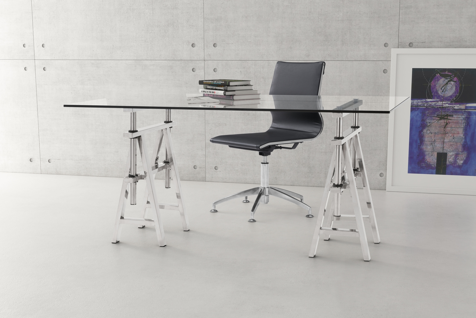 Lado Silver Desk - Thumbnail - Image 1