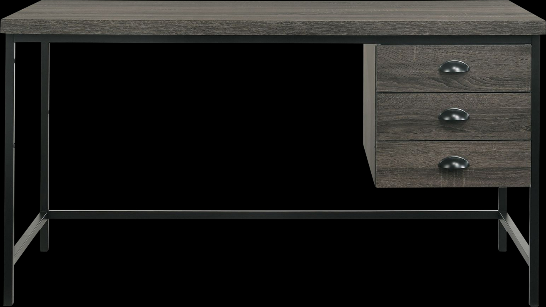 Ladoga Dark Gray Desk - Thumbnail - Image 5