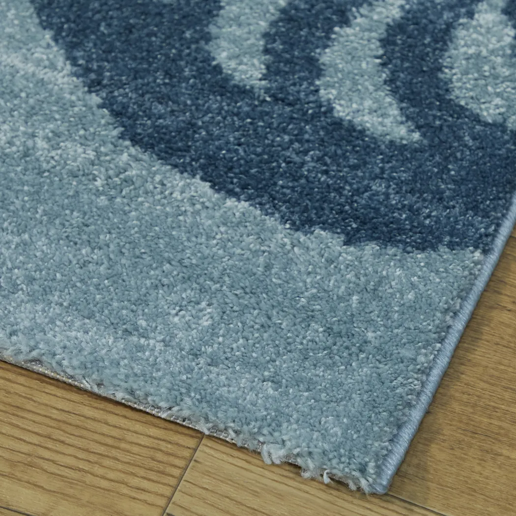 Ladovie Navy 7'10 x 10' Rug - Thumbnail - Image 4
