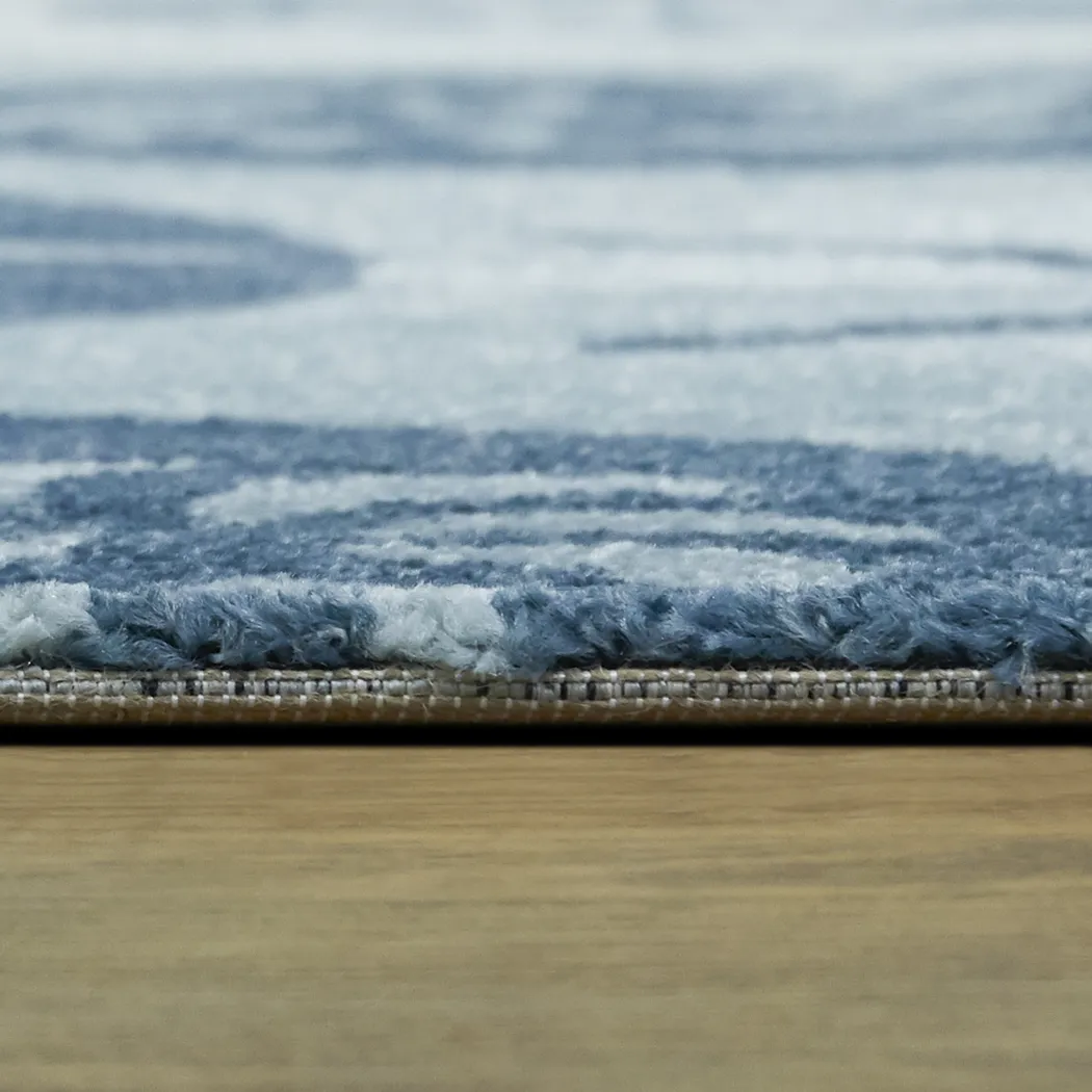 Ladovie Navy 7'10 x 10' Rug - Thumbnail - Image 5