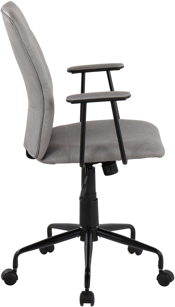 Ladson Gray Office Chair - Thumbnail - Image 2