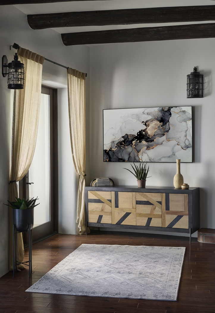 Laene Off-White 3'10 x 5'7 Rug - Thumbnail - Image 2