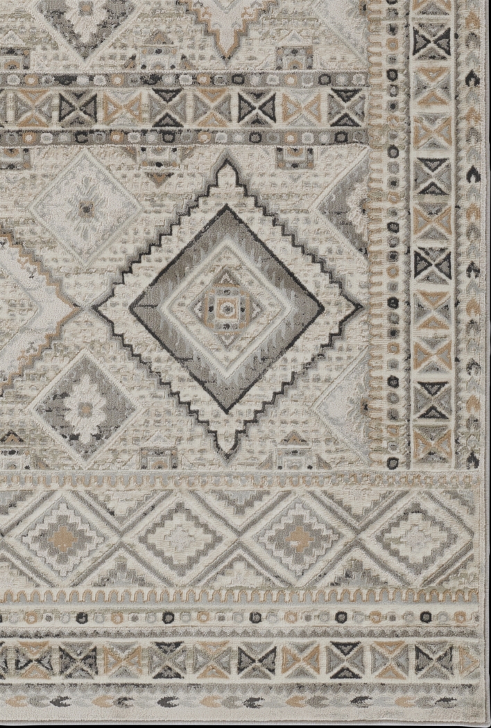 Laene Off-White 3'10 x 5'7 Rug - Thumbnail - Image 5