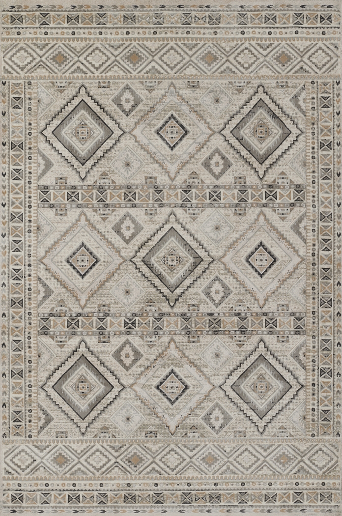 Laene Off-White 3'10 x 5'7 Rug - Thumbnail - Image 1