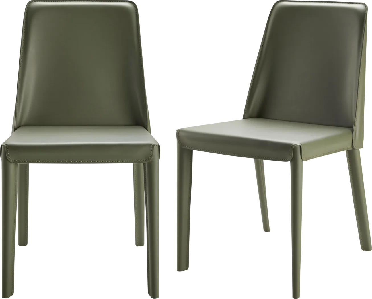 Laera Green Side Chair, Set of 2 - Thumbnail - Image 1