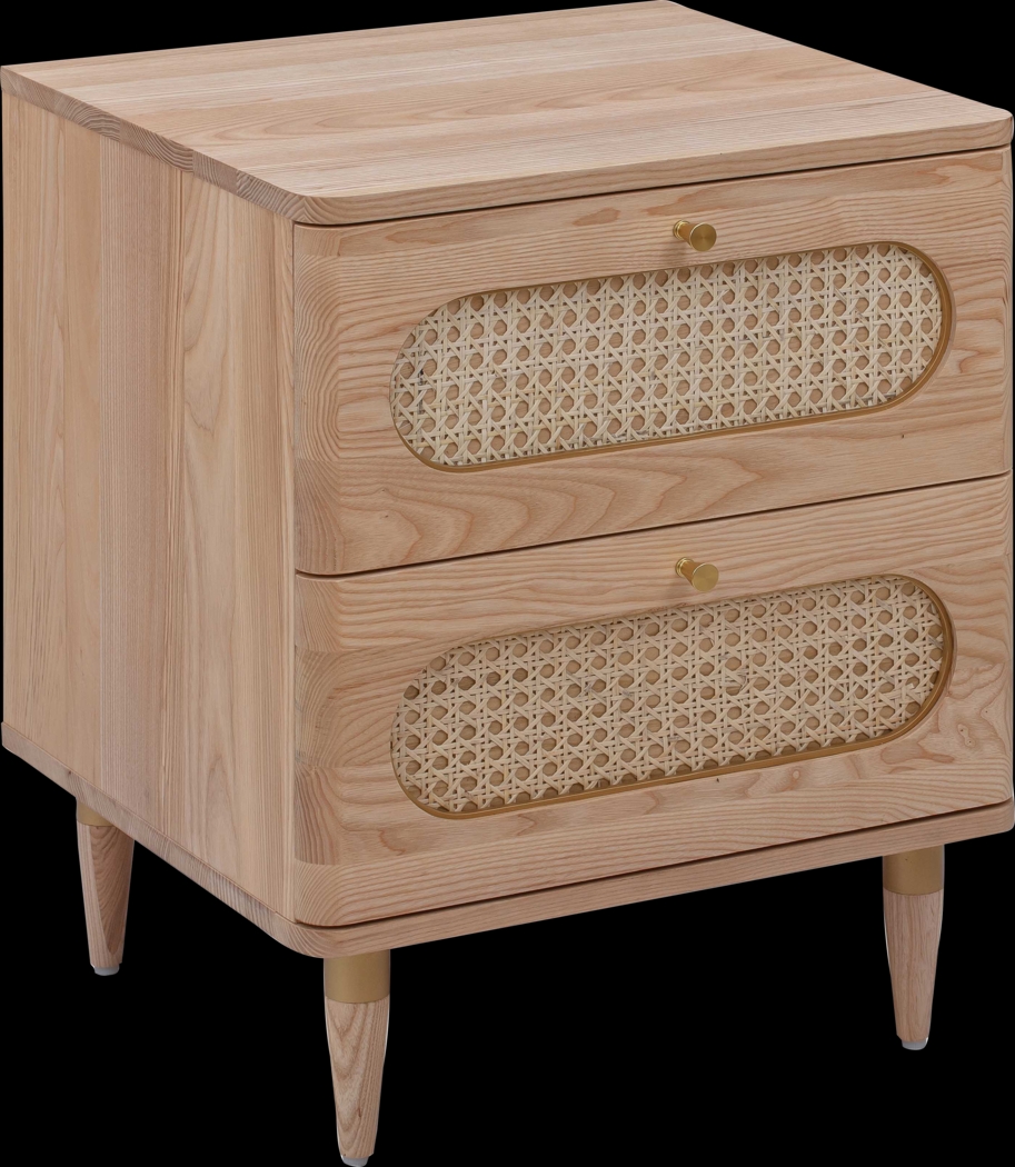 Laertes Brown Nightstand - Thumbnail - Image 1