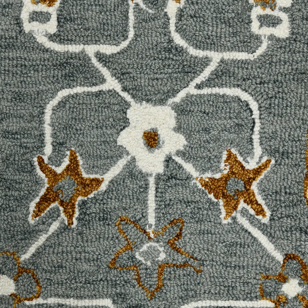 Laeti Gray 5' x 8' Rug - Thumbnail - Image 5