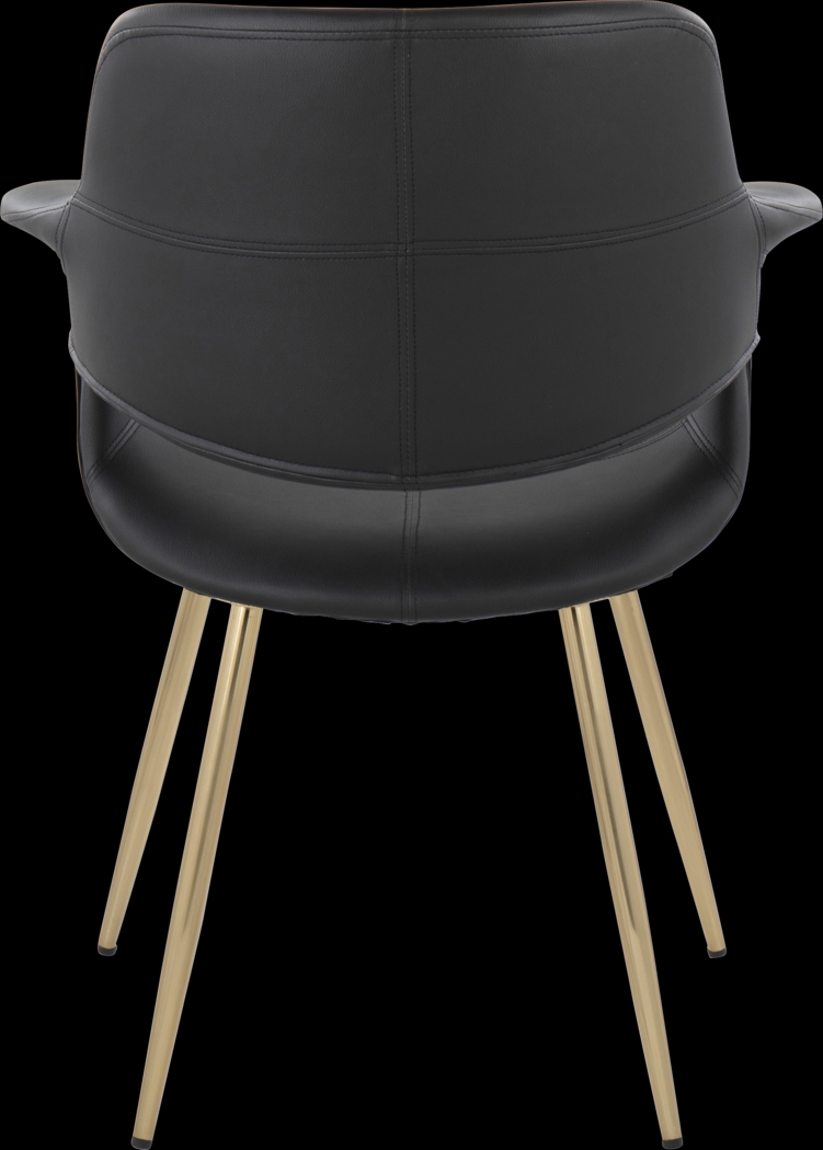 Lafanette I Black Arm Chair, Set of 2 - Thumbnail - Image 6