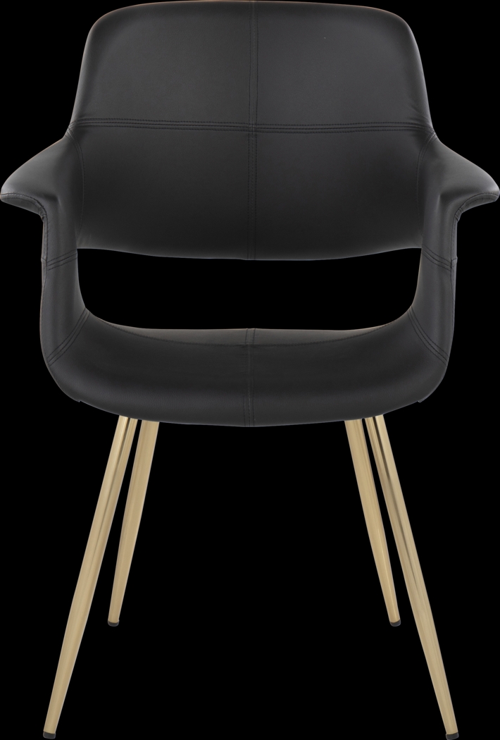 Lafanette I Black Arm Chair, Set of 2 - Thumbnail - Image 7