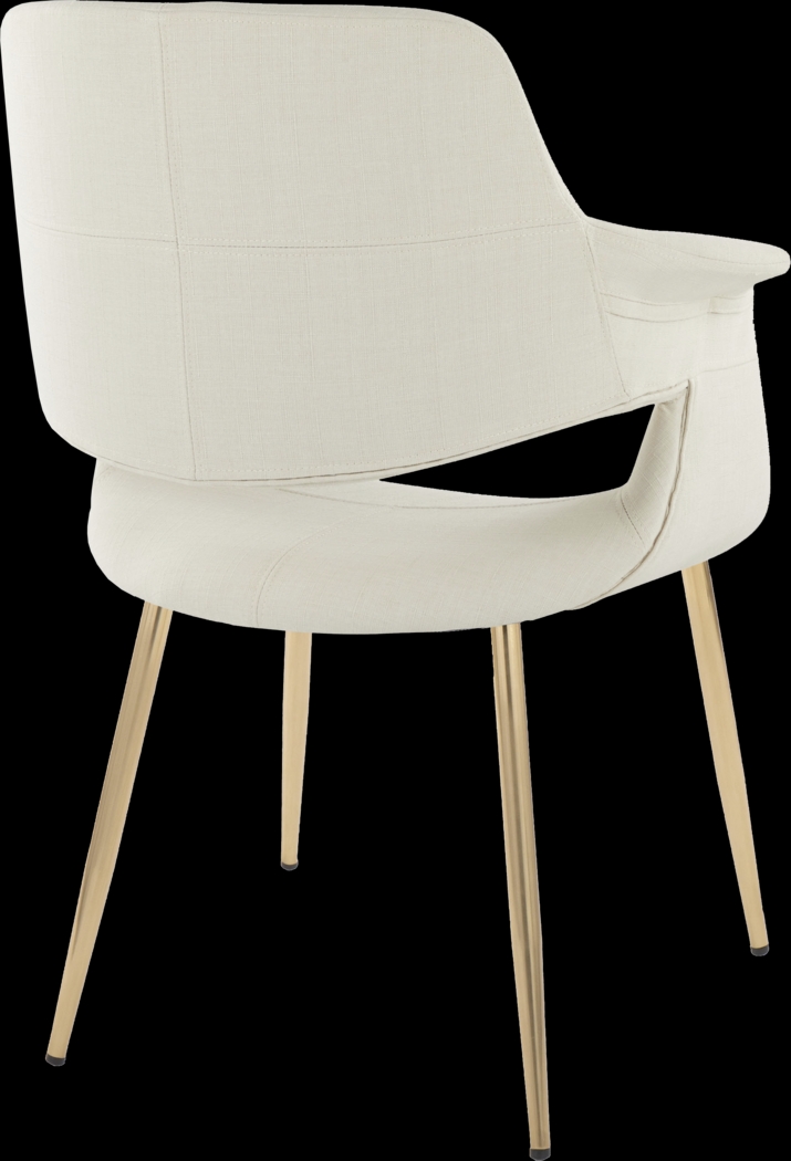 Lafanette I Cream Arm Chair, Set of 2 - Thumbnail - Image 4