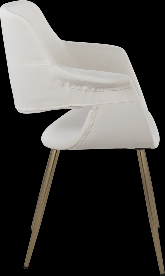 Lafanette I Cream Arm Chair, Set of 2 - Thumbnail - Image 3