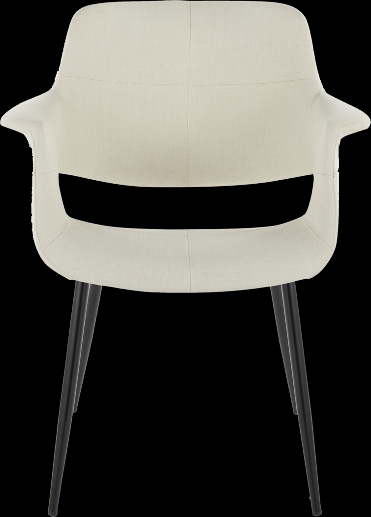 Lafanette II Cream Arm Chair, Set of 2 - Thumbnail - Image 5