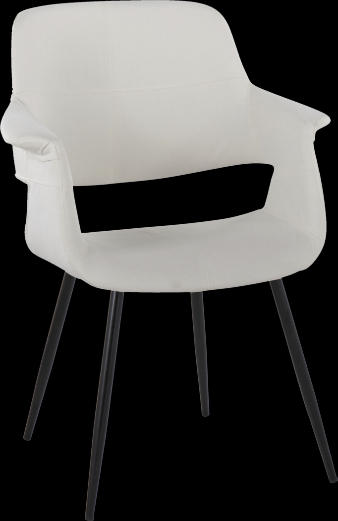 Lafanette II Cream Arm Chair, Set of 2 - Thumbnail - Image 4