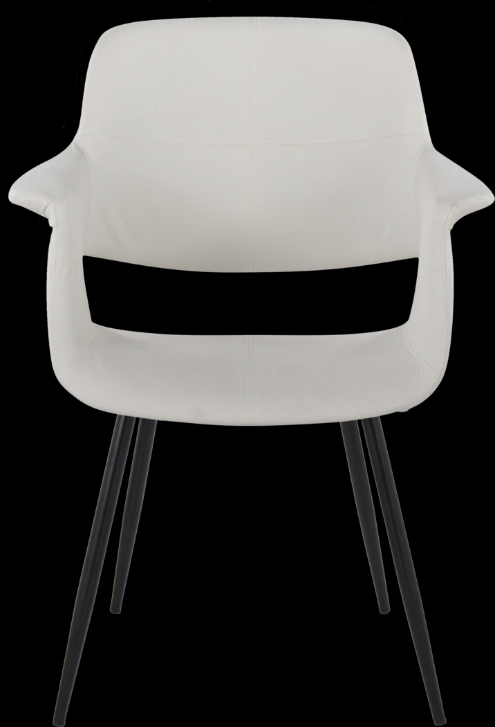 Lafanette II Cream Arm Chair, Set of 2 - Thumbnail - Image 8