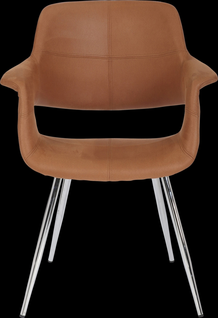 Lafanette III Camel Arm Chair, Set of 2 - Thumbnail - Image 7