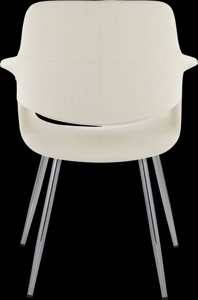 Lafanette III Cream Arm Chair, Set of 2 - Thumbnail - Image 6