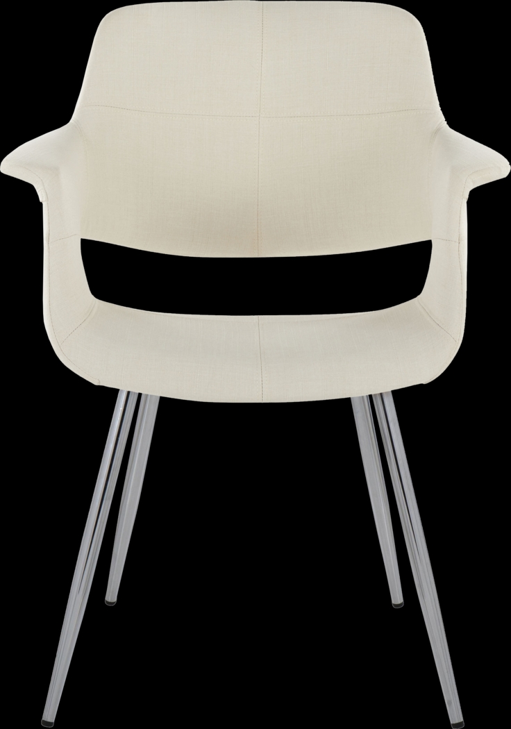 Lafanette III Cream Arm Chair, Set of 2 - Thumbnail - Image 7