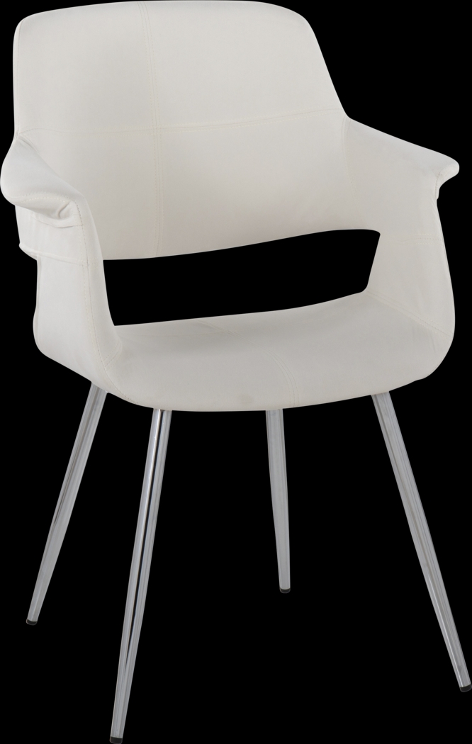 Lafanette III Cream Arm Chair, Set of 2 - Thumbnail - Image 4