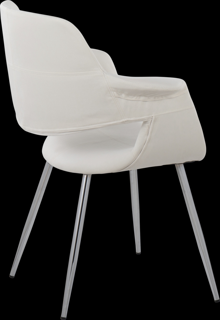 Lafanette III Cream Arm Chair, Set of 2 - Thumbnail - Image 6