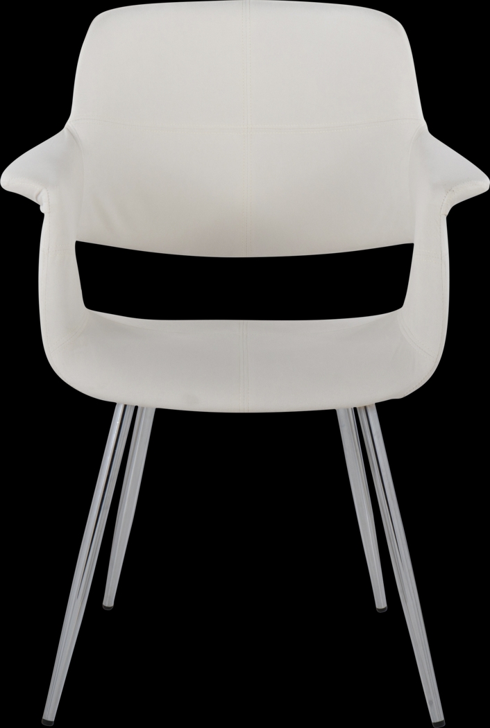 Lafanette III Cream Arm Chair, Set of 2 - Thumbnail - Image 8