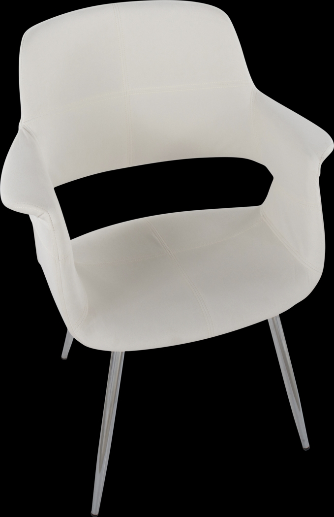 Lafanette III Cream Arm Chair, Set of 2 - Thumbnail - Image 9