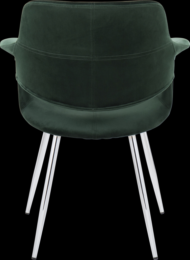 Lafanette III Green Arm Chair, Set of 2 - Thumbnail - Image 4