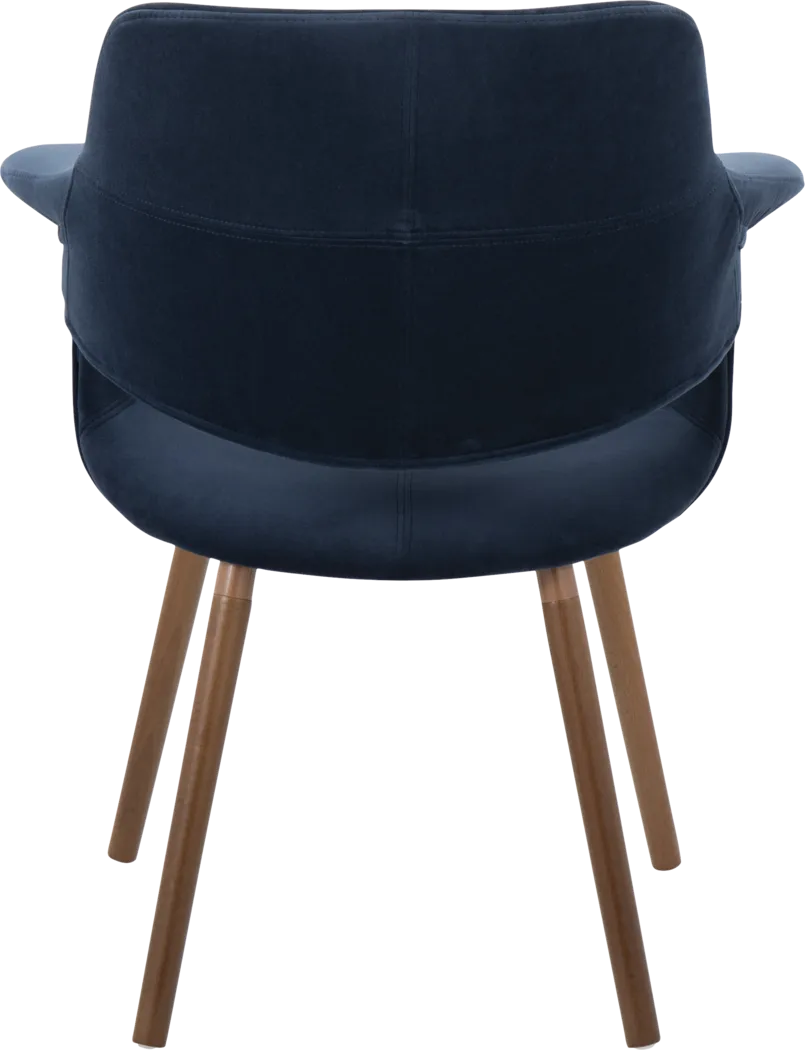 Lafanette IV Blue Arm Chair, Set of 2 - Thumbnail - Image 6