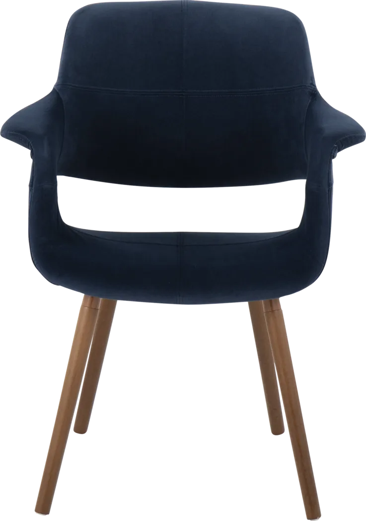 Lafanette IV Blue Arm Chair, Set of 2 - Thumbnail - Image 7