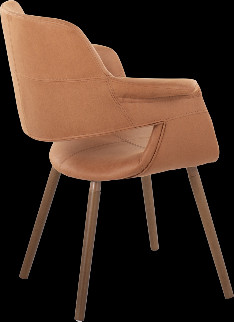 Lafanette IV Camel Arm Chair, Set of 2 - Thumbnail - Image 4