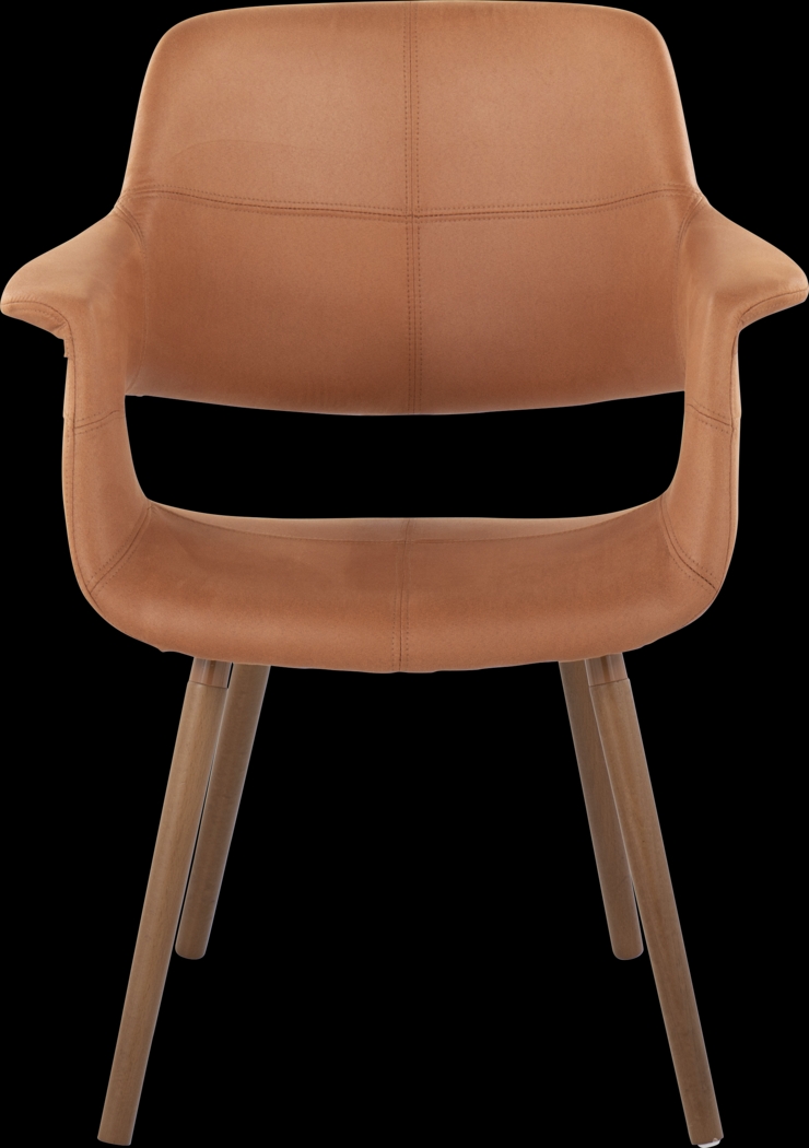 Lafanette IV Camel Arm Chair, Set of 2 - Thumbnail - Image 6